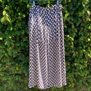 Polka Dot Suspender Pants!⚪️🔵